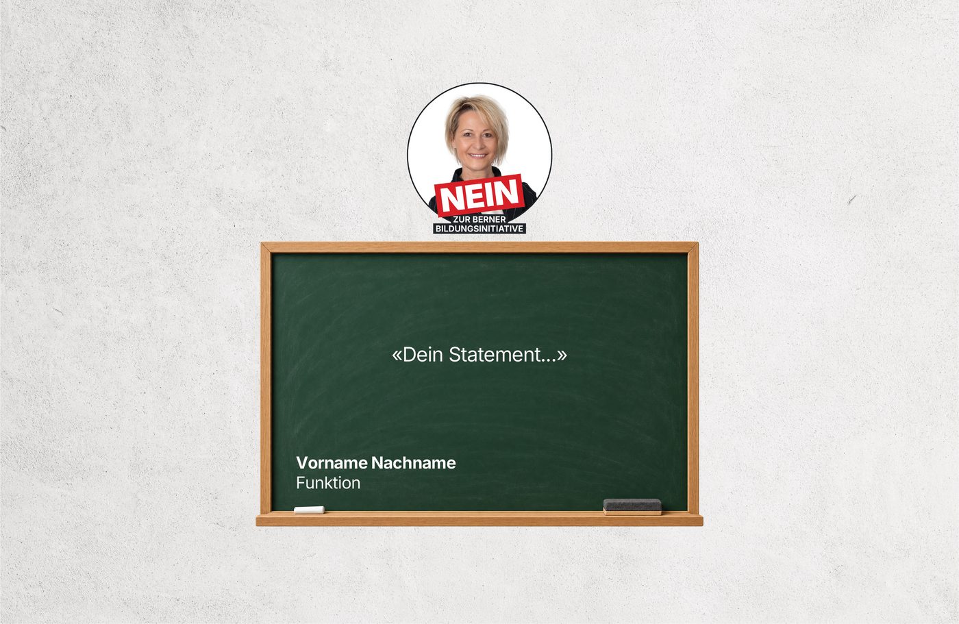 Vorschau persönliches Statement